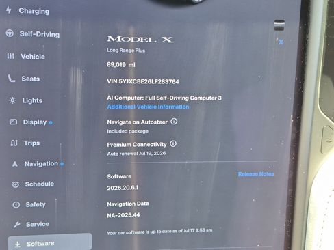 Used 2020 Tesla Model X Long Range AWD/4WD image 21