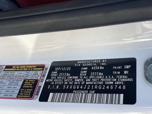 Used 2024 Kia K5 GT-Line w/ GT-Line Premium Package image 13