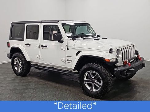 Used 2021 Jeep Wrangler Unlimited Sahara image 3