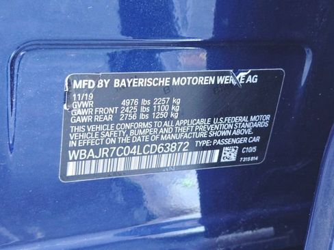 Used 2020 BMW 530i xDrive 530i xDrive w/ Convenience Package image 36