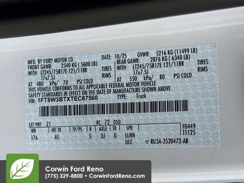 New 2026 Ford F350 XL w/ XL Chrome Package image 30