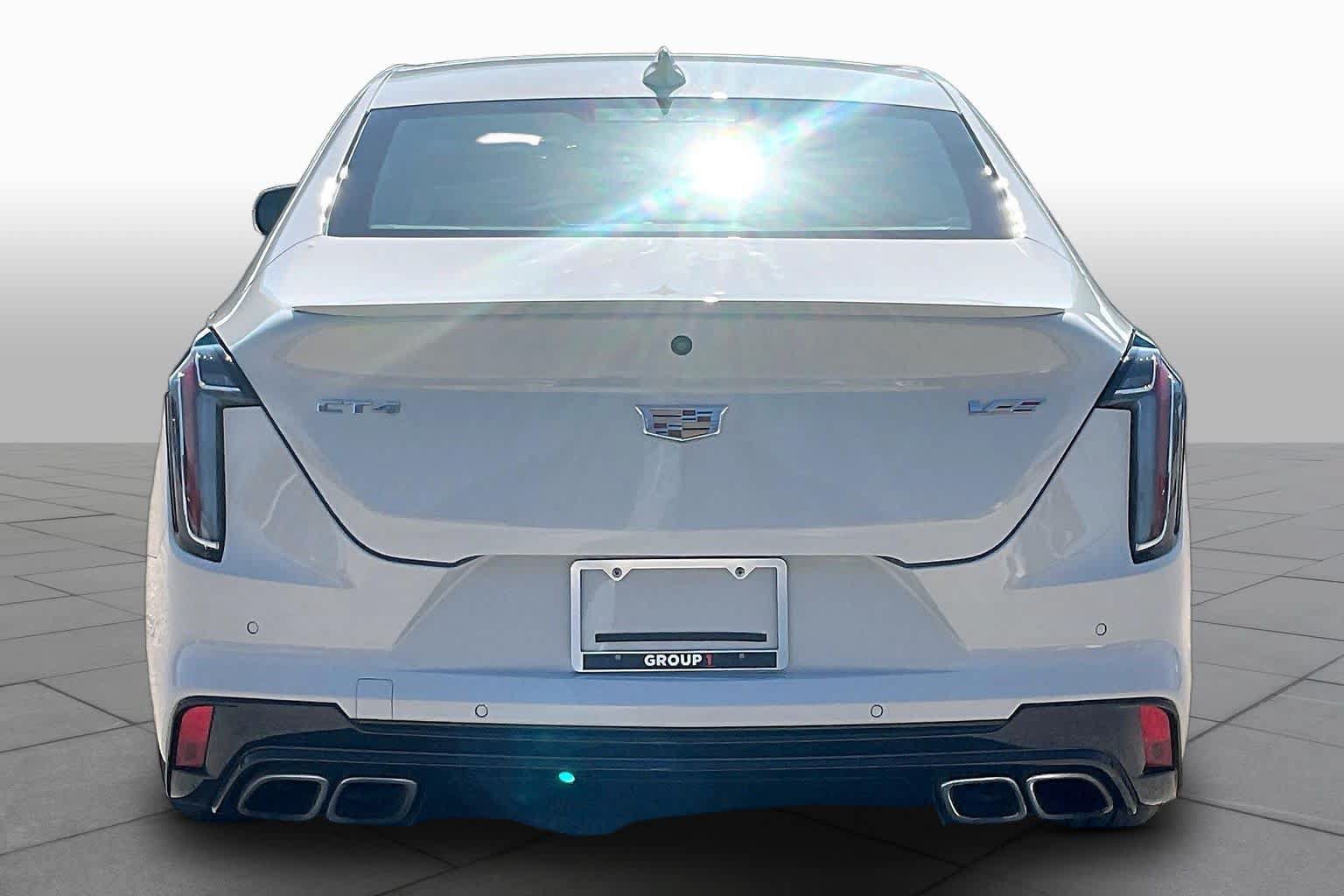 Used 2021 Cadillac CT4 V w/ Technology Package RWD image 4