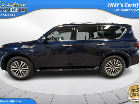 Used 2022 Nissan Armada SL w/ Captain's Chairs Package AWD/4WD image 9
