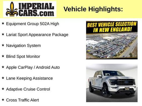 Used 2022 Ford F150 Lariat w/ Equipment Group 502A High image 7