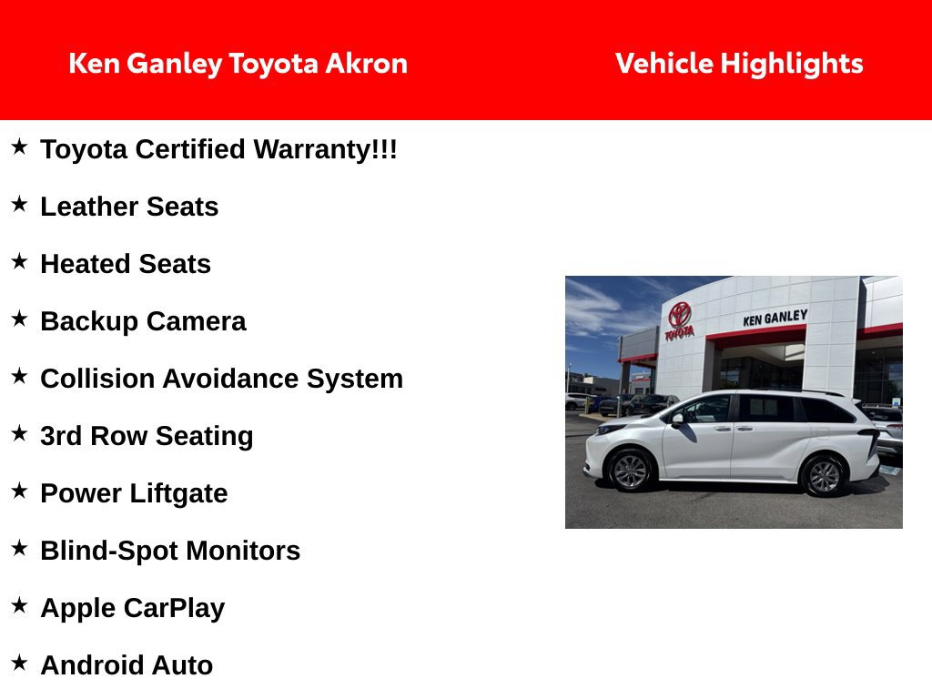 Certified 2026 Toyota Sienna XLE FWD image 4