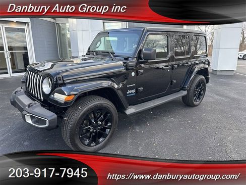 Used 2021 Jeep Wrangler Unlimited Sahara w/ Cold Weather Group image 1
