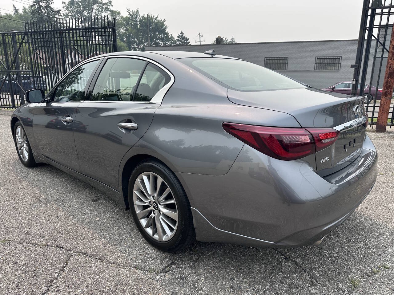 Used 2022 INFINITI Q50 Luxe w/ Cargo Package AWD/4WD image 5