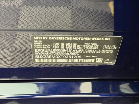 New 2026 BMW X7 xDrive40i w/ M Sport Package image 19