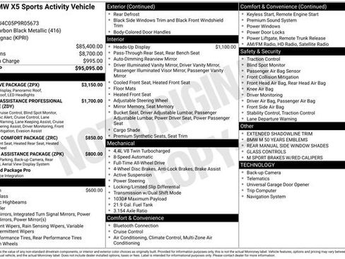 Certified 2023 BMW X5 M50i w/ Executive Package image 39