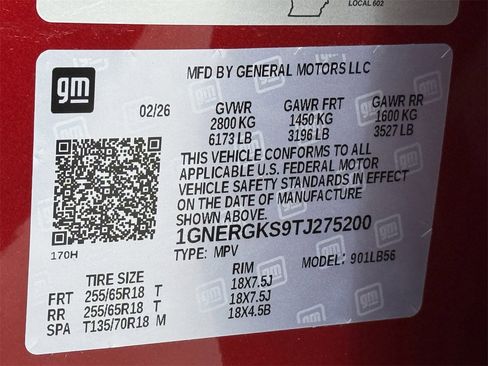 New 2026 Chevrolet Traverse LT image 23