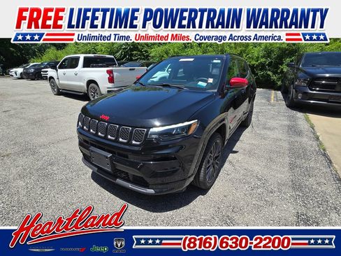 Used 2023 Jeep Compass Limited w/ Elite Group for (Red) Edition AWD/4WD image 1