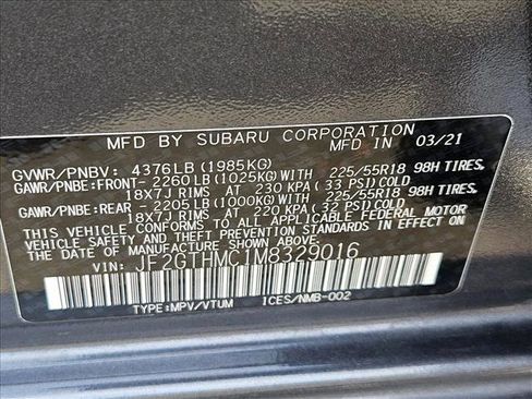 Used 2021 Subaru Crosstrek 2.5i Limited w/ Popular Package #3 AWD/4WD image 23
