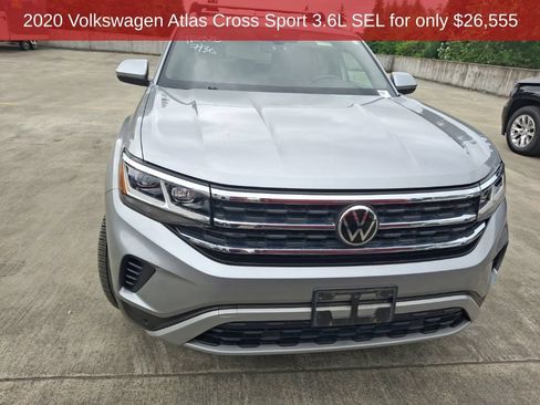Used 2020 Volkswagen Atlas Cross Sport SEL AWD/4WD image 3