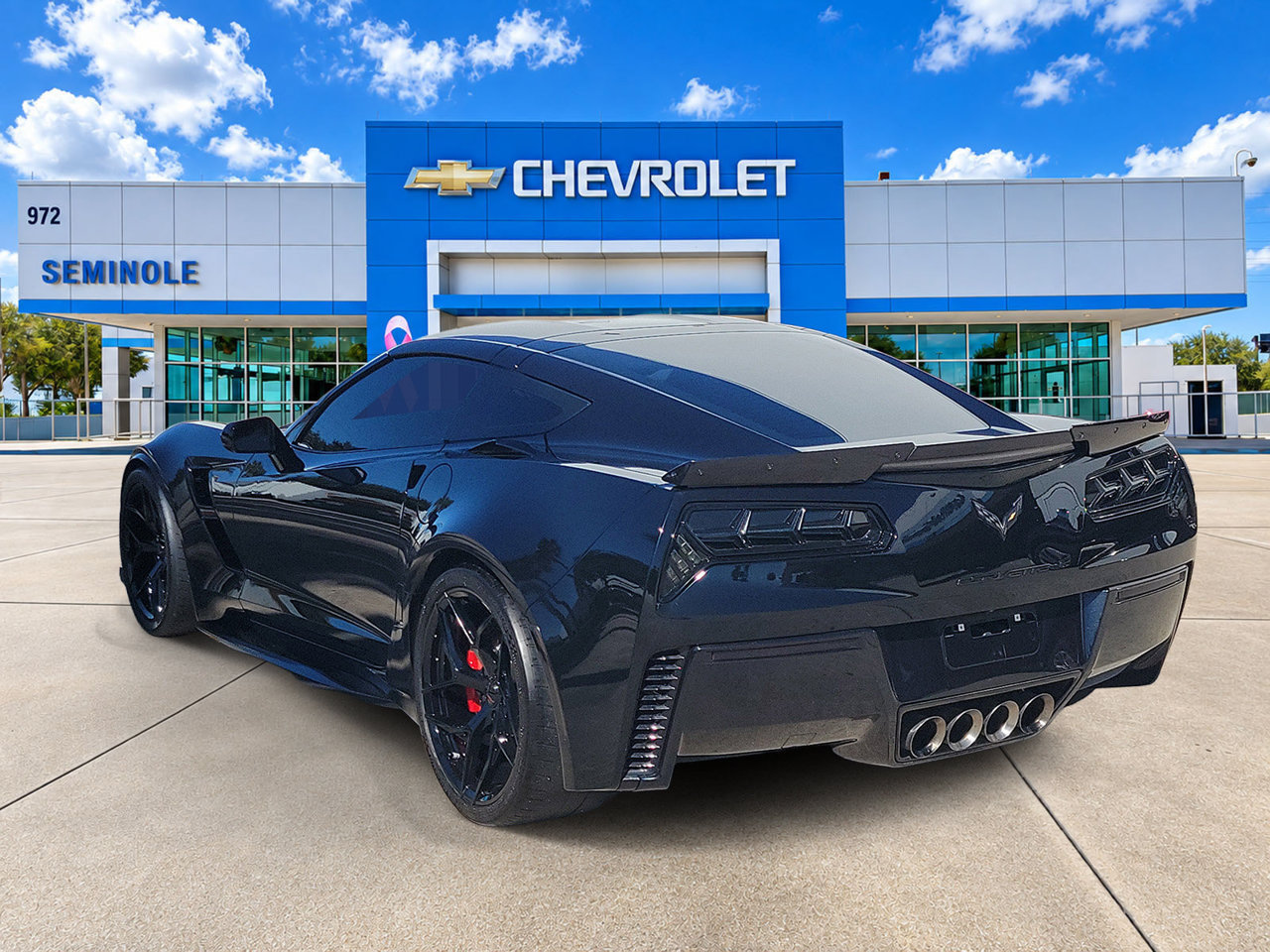 Certified 2019 Chevrolet Corvette Grand Sport w/ Carbon Flash Badge Package RWD image 4