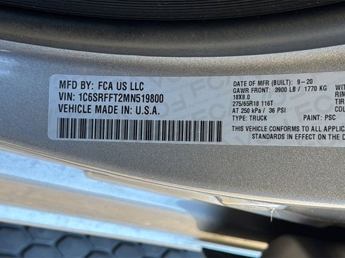 Used 2021 RAM 1500 Big Horn image 10