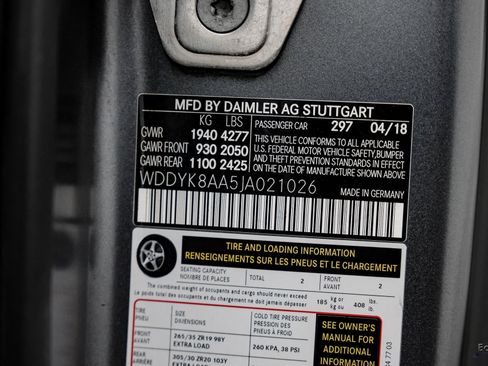 Used 2018 Mercedes-Benz AMG GT C image 91