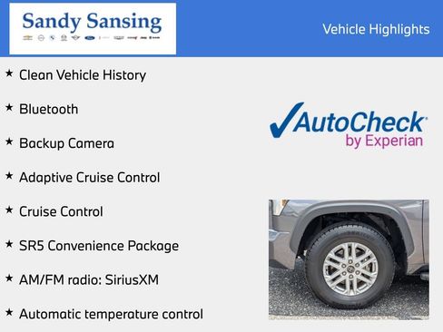 Used 2023 Toyota Tundra SR5 w/ SR5 Convenience Package RWD image 8