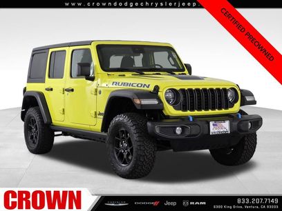 Certified 2024 Jeep Wrangler Unlimited Rubicon 4xe