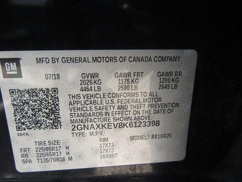 Used 2019 Chevrolet Equinox LT FWD image 6
