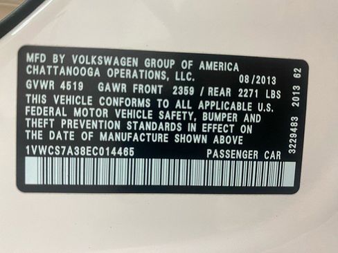 Used 2014 Volkswagen Passat 1.8T SEL Premium image 10