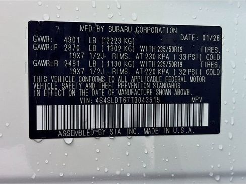 New 2026 Subaru Forester Touring image 33