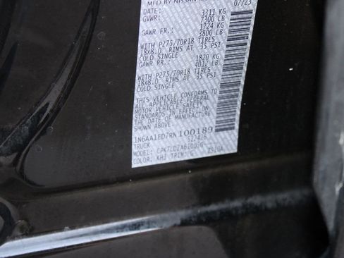 Used 2024 Nissan Titan PRO-4X w/ Pro-4x Convenience Package image 31