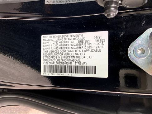 Used 2022 Honda Odyssey Touring image 34