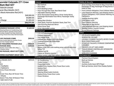 Used 2024 Chevrolet Colorado Z71 w/ Z71 Convenience Package 2 AWD/4WD image 27