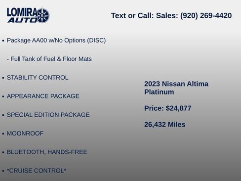 Used 2023 Nissan Altima AWD image 6