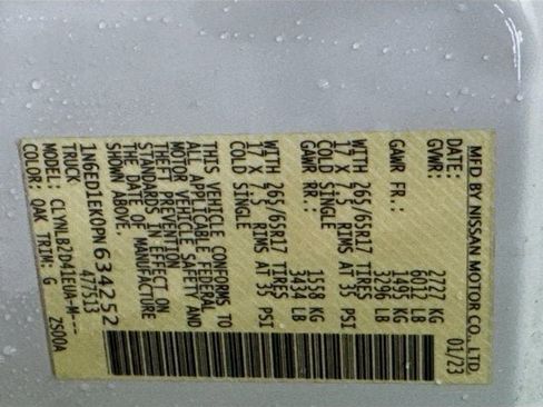 Used 2023 Nissan Frontier SV w/ Midnight Edition Package image 30