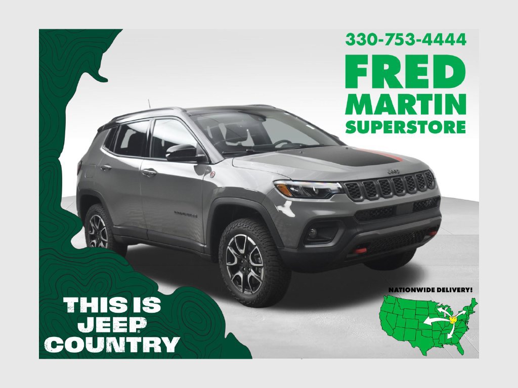 New 2027 Jeep Compass Trailhawk AWD/4WD 360° Tour