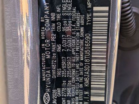 New 2026 Hyundai Tucson Blue SE FWD image 35