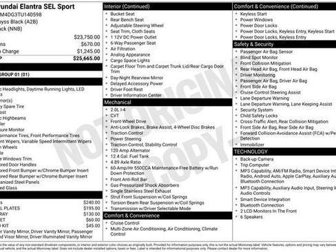 New 2026 Hyundai Elantra Sport FWD image 4