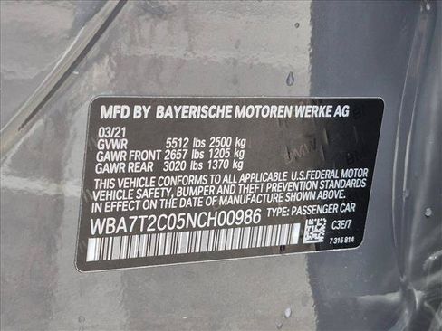 Used 2022 BMW 740i RWD image 25