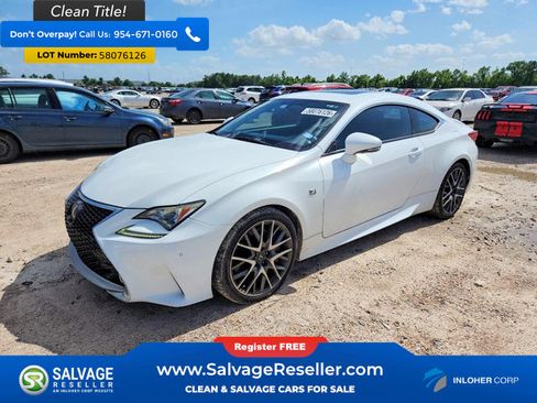 Used 2016 Lexus RC 350 RWD image 1