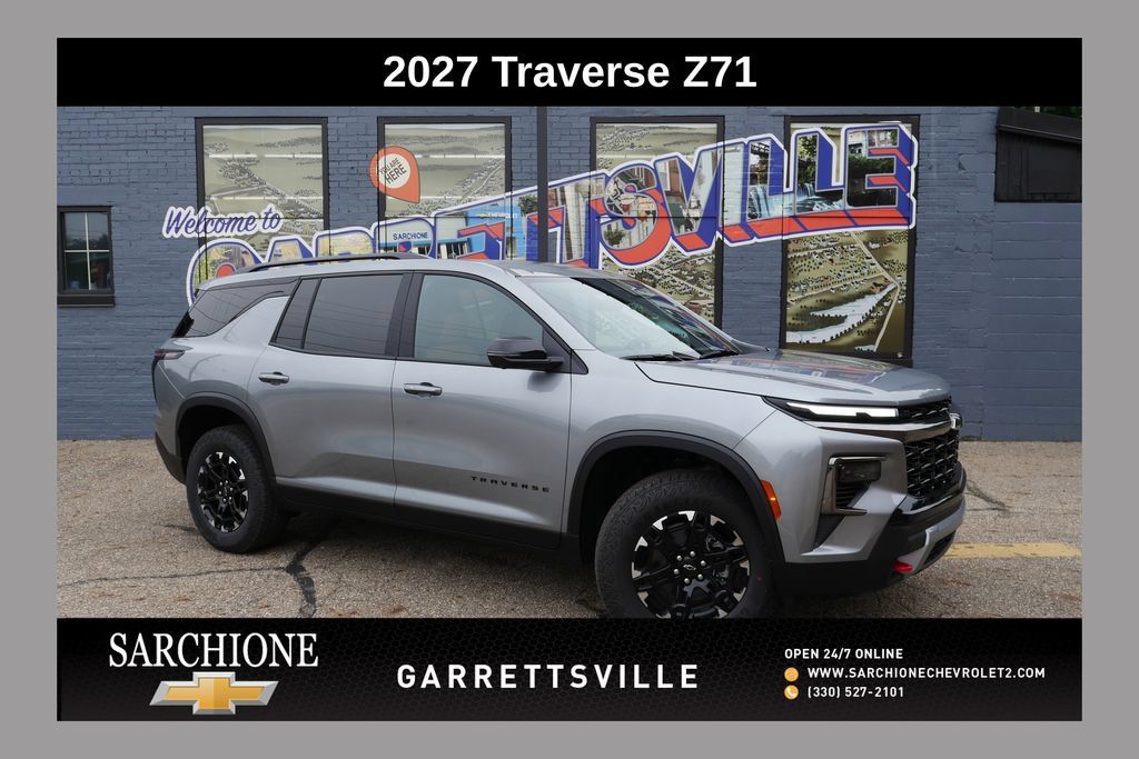 New 2027 Chevrolet Traverse Z71 w/ Driver Confidence Package AWD/4WD image 1