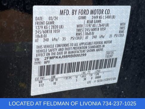 Used 2024 Ford Edge SEL image 32