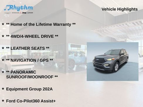 Used 2021 Ford Explorer XLT w/ Equipment Group 202A image 5