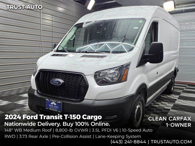 Used 2024 Ford Transit 150 148 Medium Roof RWD image 1