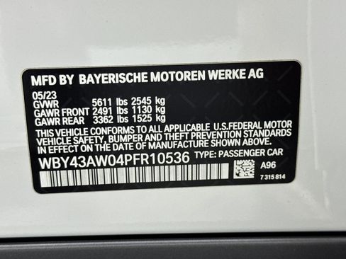 Certified 2023 BMW i4 eDrive35 RWD image 24