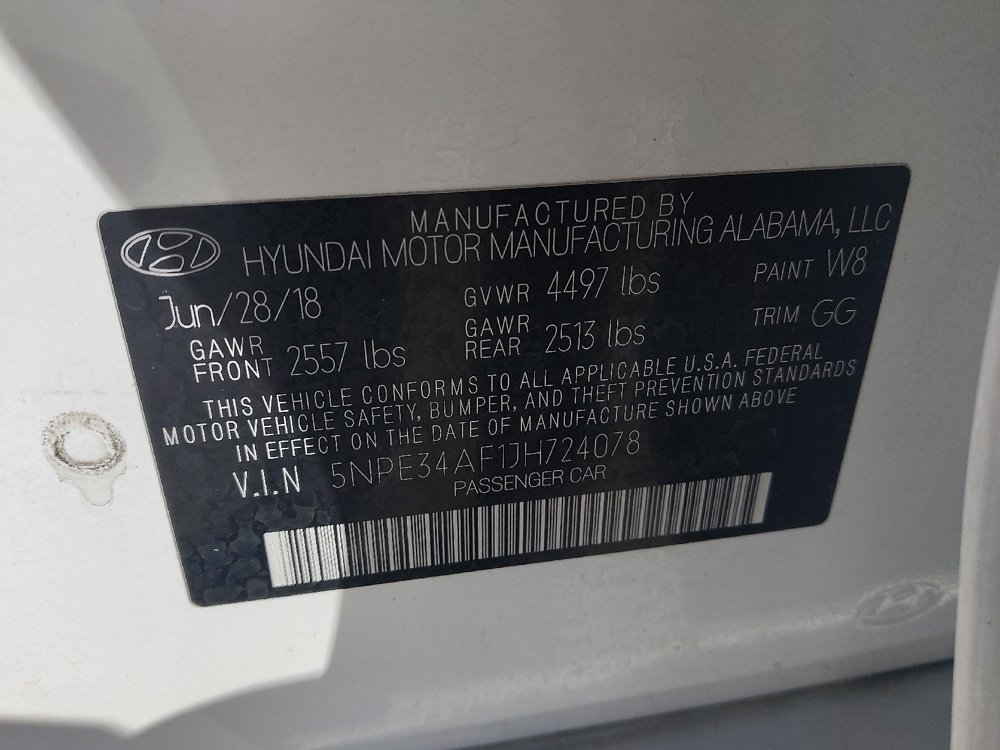 Used 2018 Hyundai Sonata Limited w/ Ultimate Package 07 FWD image 33