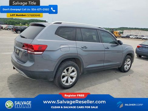 Used 2019 Volkswagen Atlas SE w/ Towing Package FWD image 4