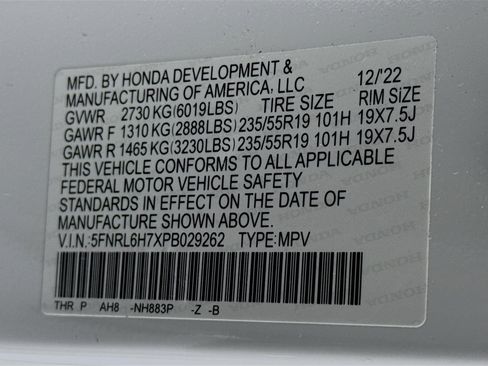 Certified 2023 Honda Odyssey Sport image 33