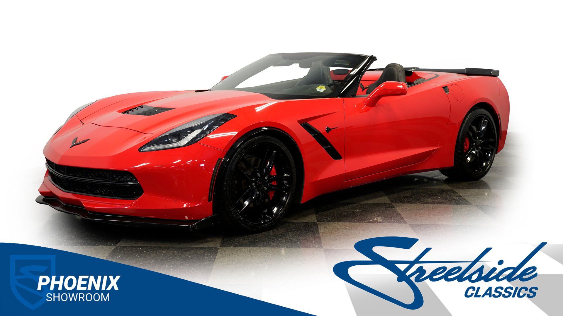 Used 2019 Chevrolet Corvette Stingray Convertible w/ Carbon Flash Badge Package RWD image 1