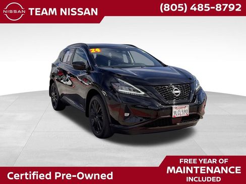 Certified 2024 Nissan Murano SV w/ SV Midnight Edition Package image 1