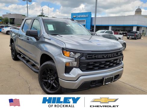 New 2026 Chevrolet Silverado 1500 Custom w/ Turbomax Blackout Package AWD/4WD image 1
