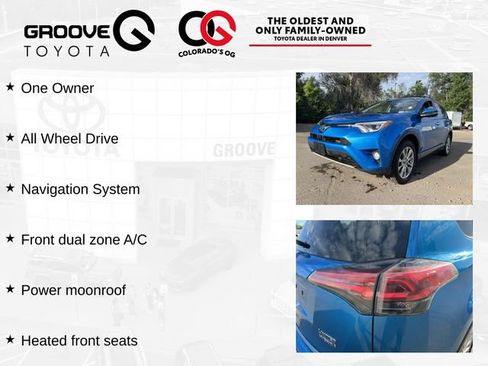 Used 2016 Toyota RAV4 Limited w/ Advanced Technology Package AWD/4WD image 4