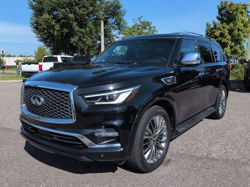 Used 2021 INFINITI QX80 Sensory w/ Cargo Package RWD image 2