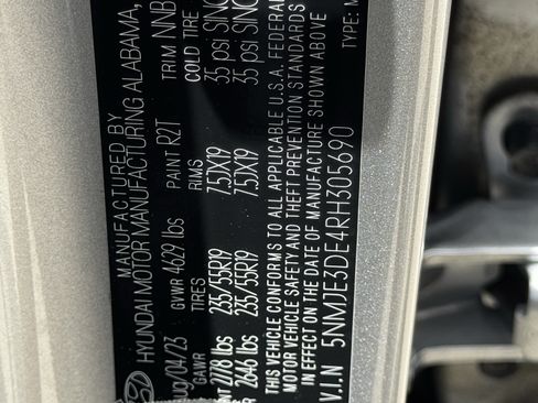 Used 2024 Hyundai Tucson Limited FWD image 33