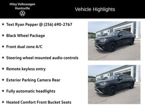 Used 2023 Volkswagen Atlas Cross Sport SE w/ Black Wheel Package FWD image 6